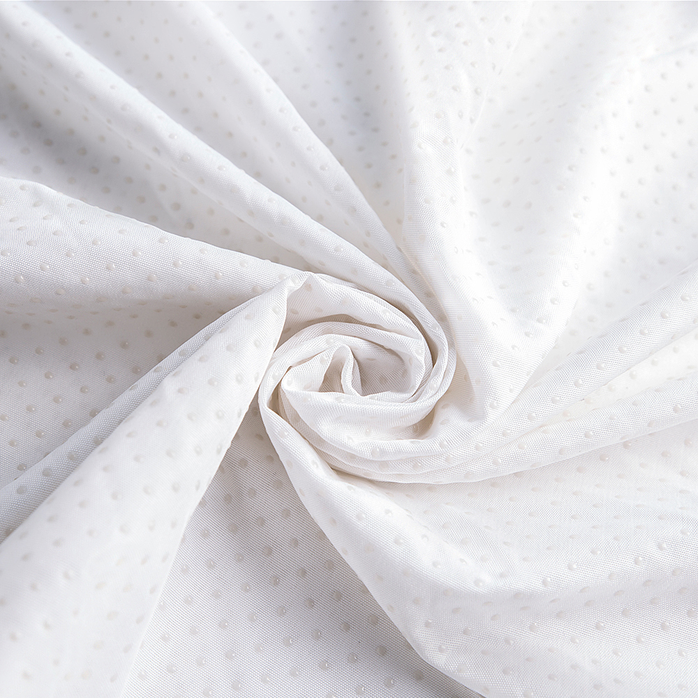 Vendita diretta in fabbrica 100% microfibra di poliestere tessuto tessile per la casa in plastica tinta antiscivolo a goccia