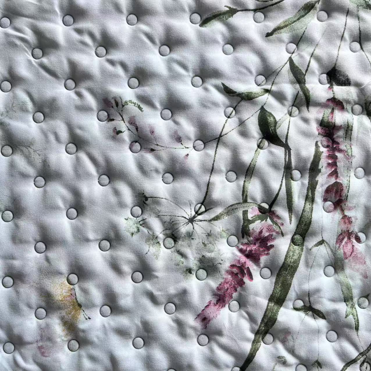 Tessuto ad ultrasuoni in microfibra con stampa dispersa