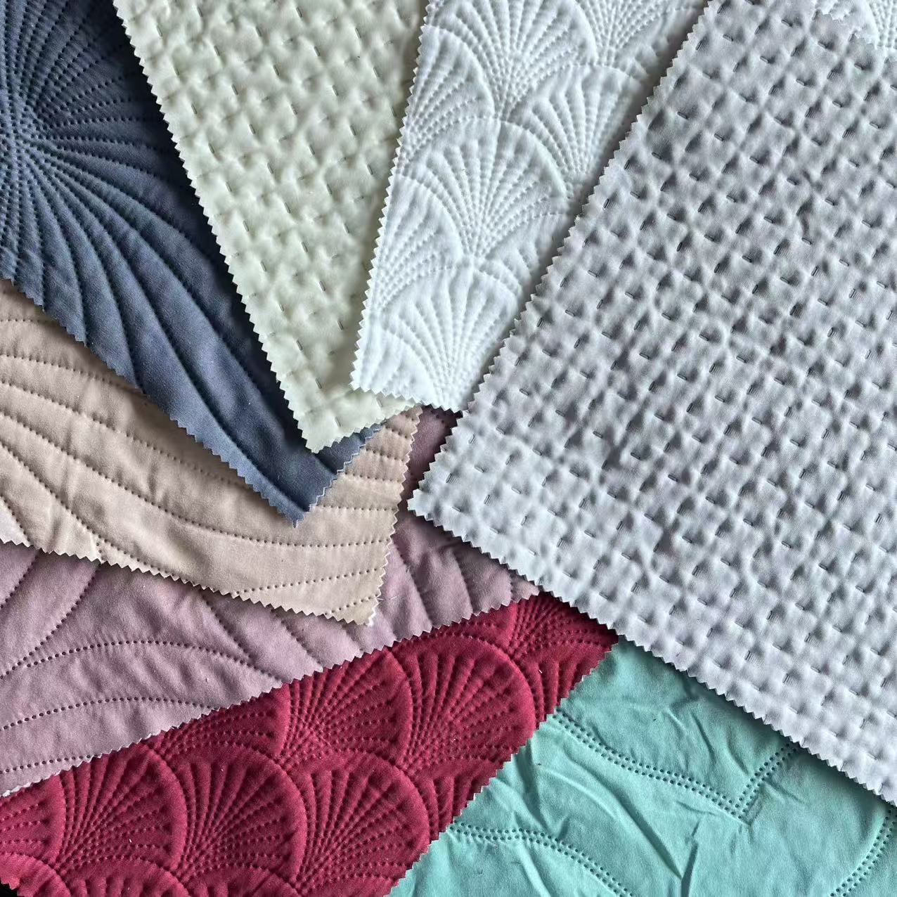 Tessuto in microfibra tinto in tessuto ad ultrasuoni